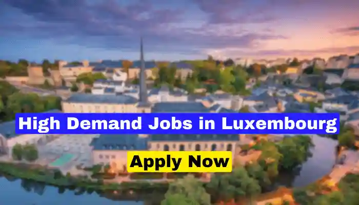 High Demand Jobs in Luxembourg | Luxembourg Jobs in Demand